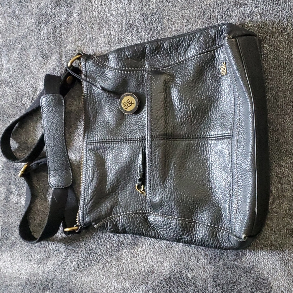 The Sak - Iris crossbody black leather bag pre-owned